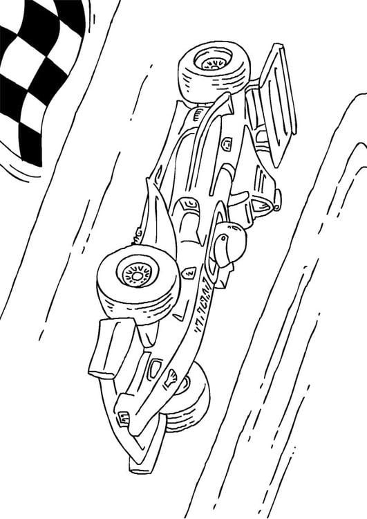 Formula 1 race car
