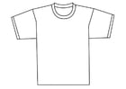 Coloring pages front of t-shirt