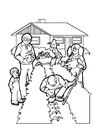coloring-page gardening