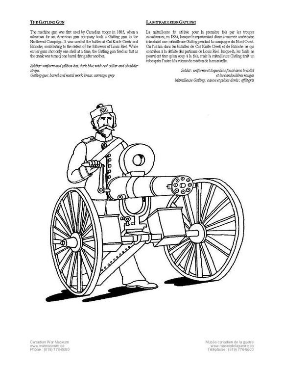 gatling gun