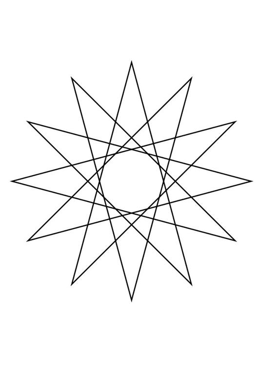 geometrical figure - star