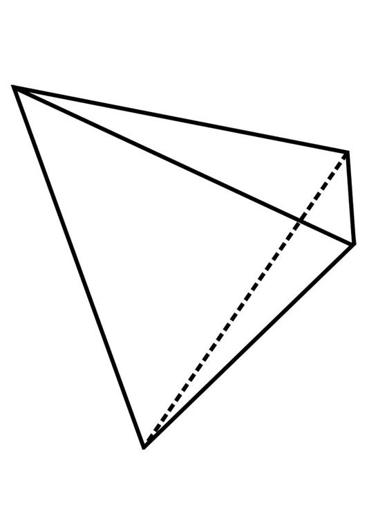 geometrical figure - tetrahedron