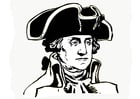 Coloring pages George Washington
