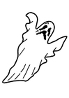 Coloring pages ghost