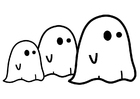 Coloring pages ghosts