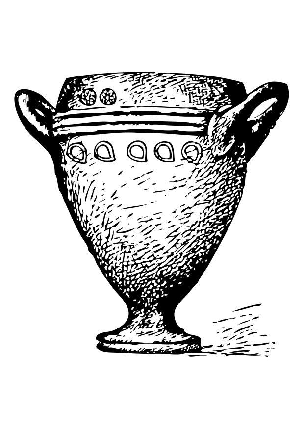 Coloring page goblet