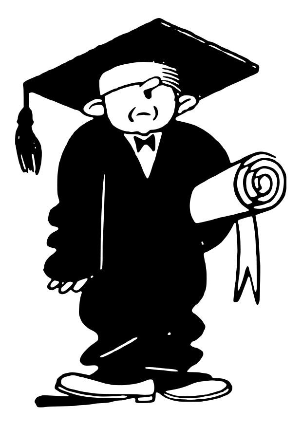 Coloring page graduated