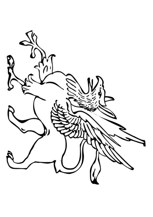 griffin coloring pages to print