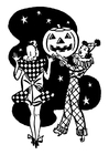 Coloring page Halloween