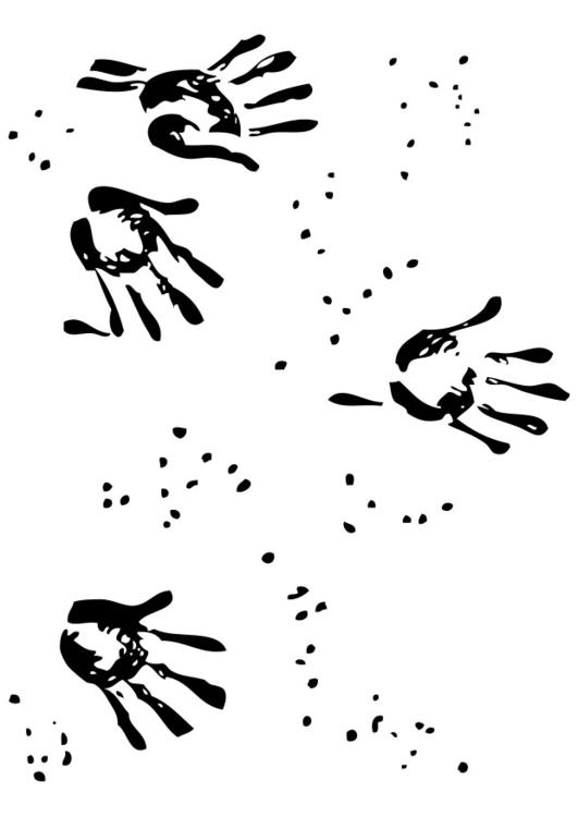 hand prints