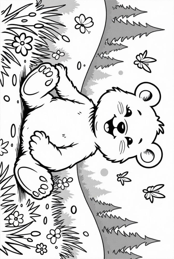 happy bear