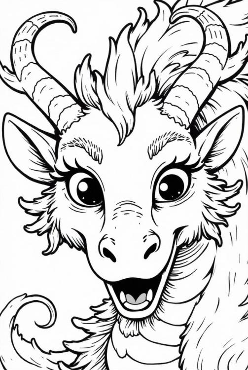 happy dragon