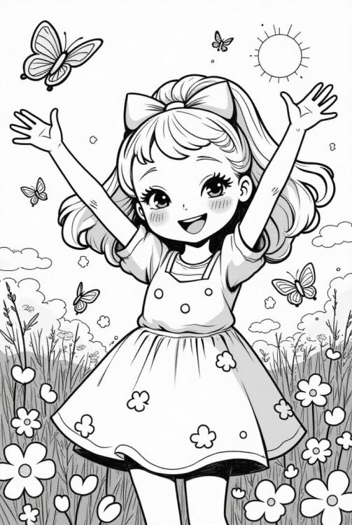 happy girl