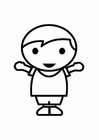 coloring-page happy