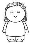 coloring-page happy