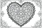 heart mandala