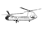 Coloring pages helicopter