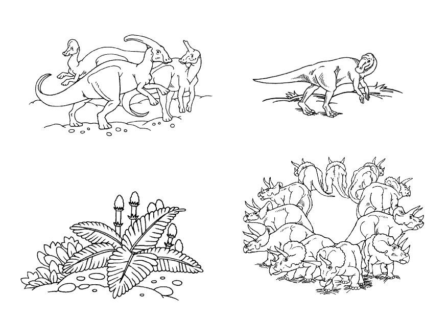 Coloring page herbavors