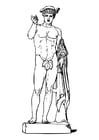 Coloring page Hermes
