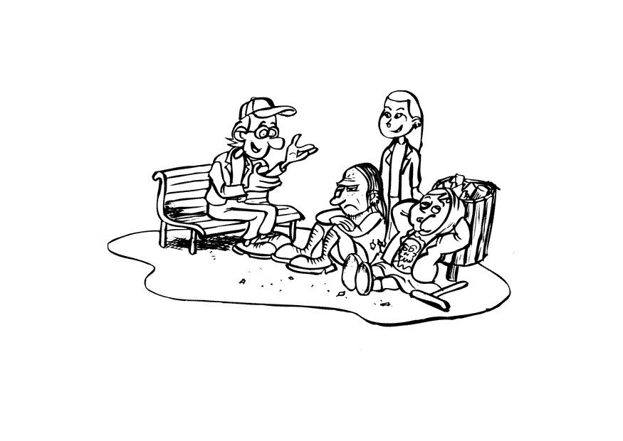 Coloring page hobos