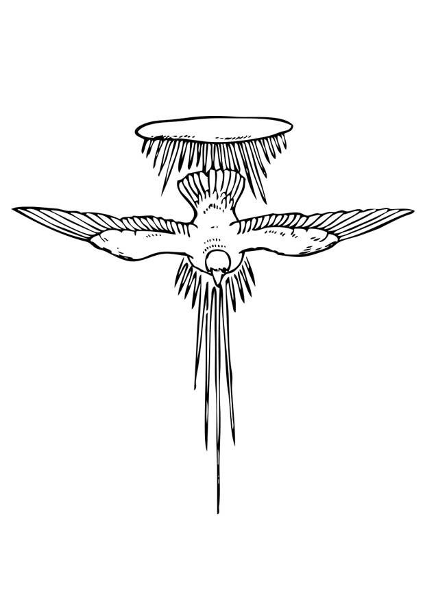 Coloring Page Holy Ghost - Free printables - Img 17377