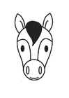 Coloring pages Horse Head
