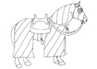 Coloring pages horse