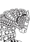 Coloring pages horse