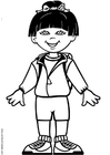 Coloring pages Hoshi