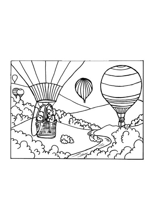 hot air balloon