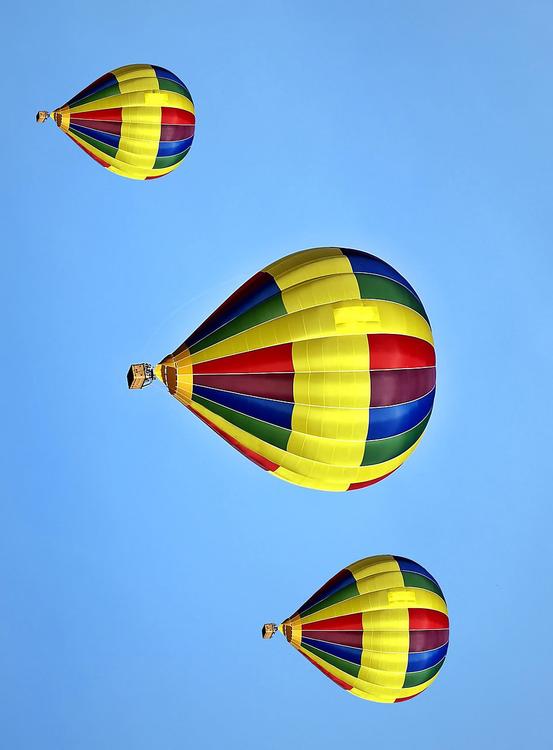 hot air balloons