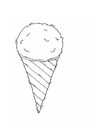 Coloring pages ice-cream