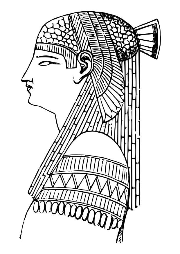 Coloring page Isis