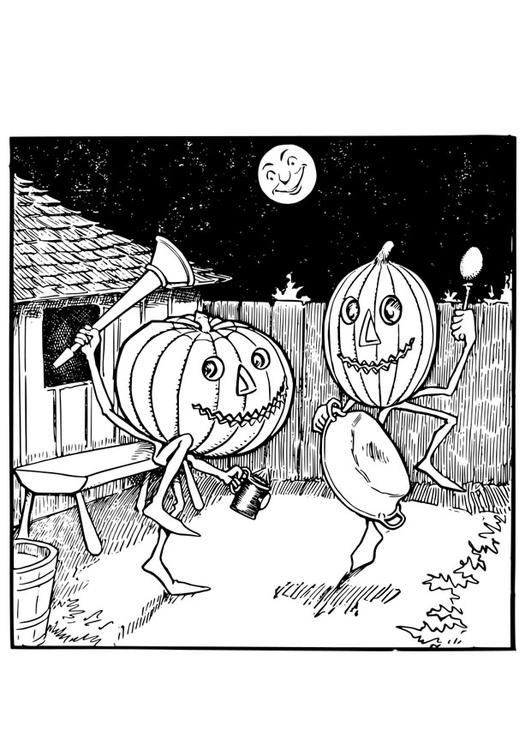 Jack O' Lantern's dance