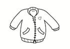 Coloring page jacket