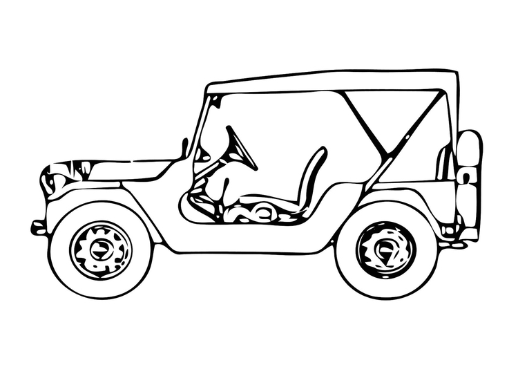 coloring page jeep  free printable coloring pages  img 11327