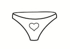 Coloring pages knickers