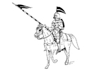 knight on his horse