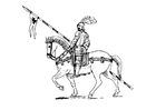 knight on his horse