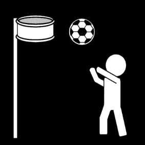 Coloring page korfball