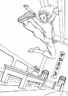 Coloring pages Kung Fu