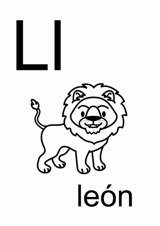 Coloring page l