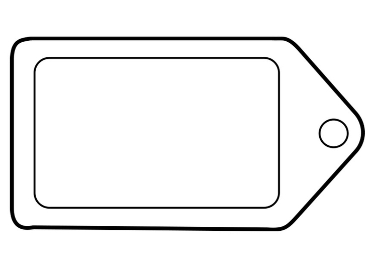 Coloring page label