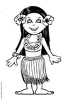 Coloring pages Leilani