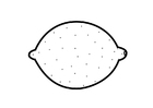 Coloring page lemon