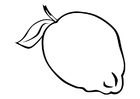 Coloring page lemon