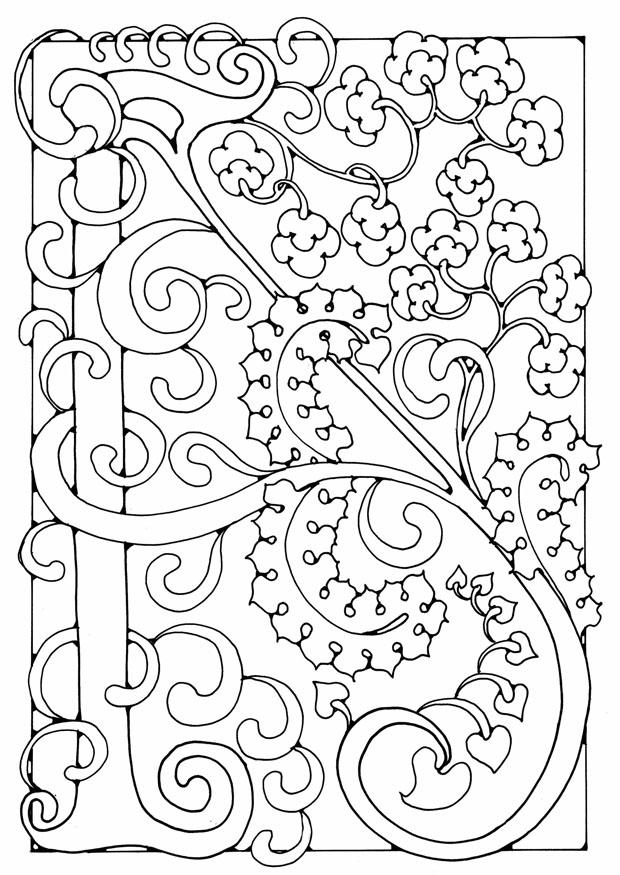 Coloring Page letter - A - free printable coloring pages - Img 21827