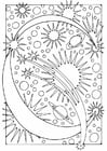 Coloring page letter - C