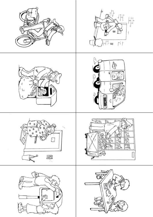 letter-delivering process - mixed up
