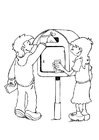 coloring-page letter-delivering process 2
